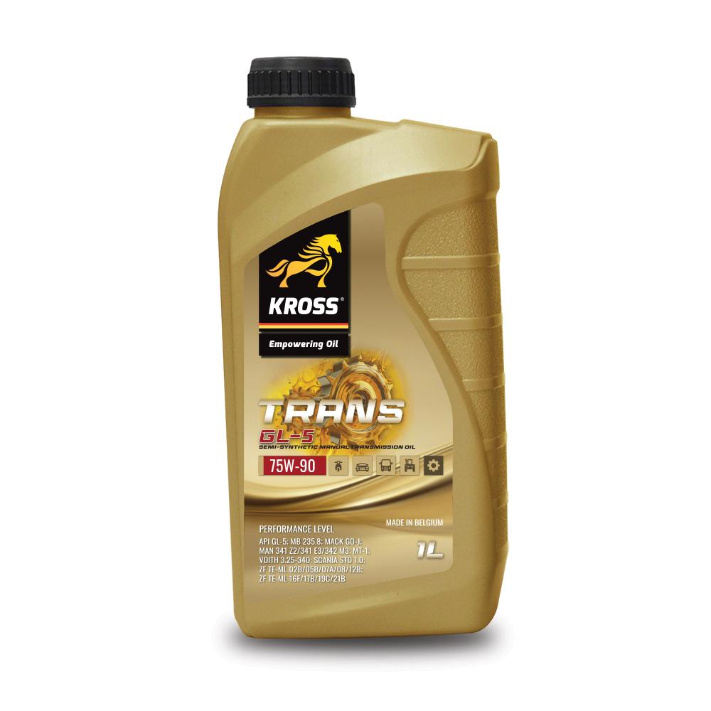 TRANS GL-5 75W90 - 1L Kross SN40071-KS-25606