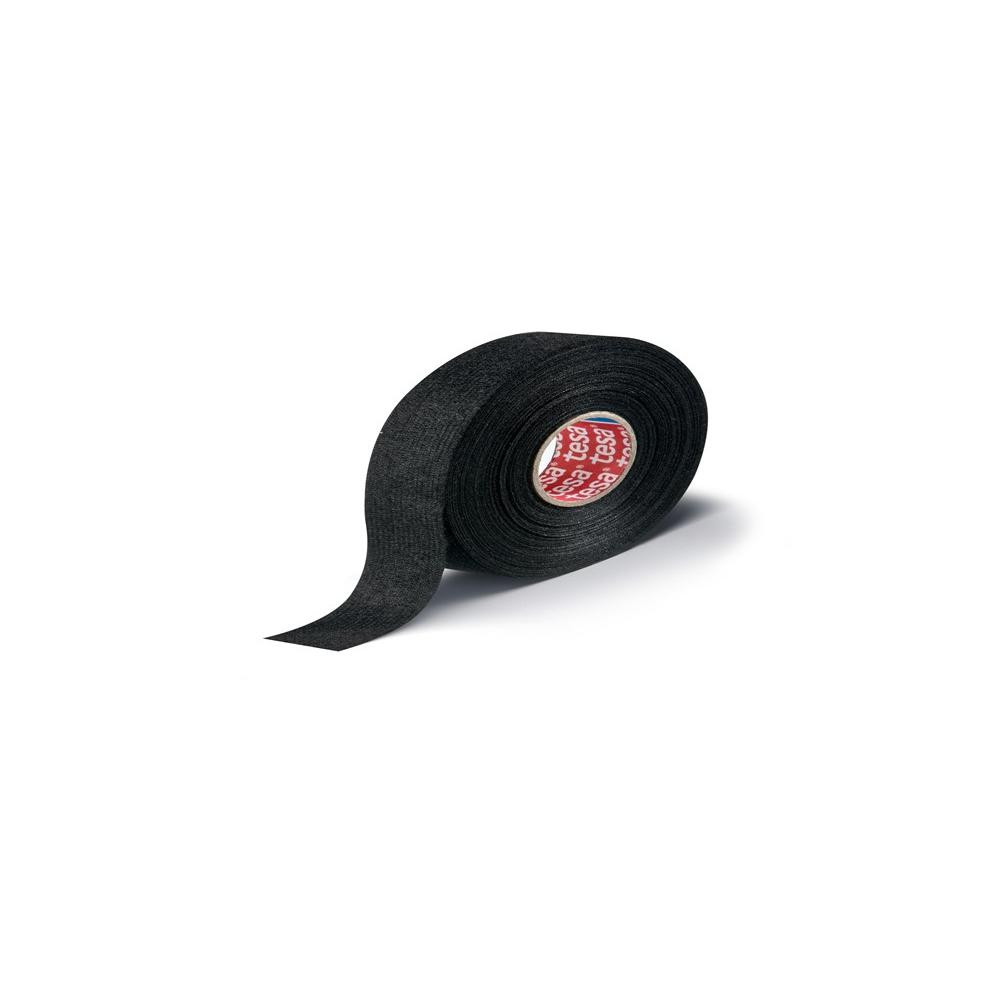 BANDA TEXTILA CABLAJE NEAGRA25M/19MM - REZISTENTA 105C Tesa 51608-00135-00