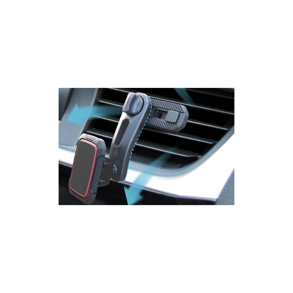 SUPORT TELEFON MAGNETIC AUTO CU FIXARE IN GRILA DE VENTILATIE SI BRAT REGLABIL Mega Drive 02812