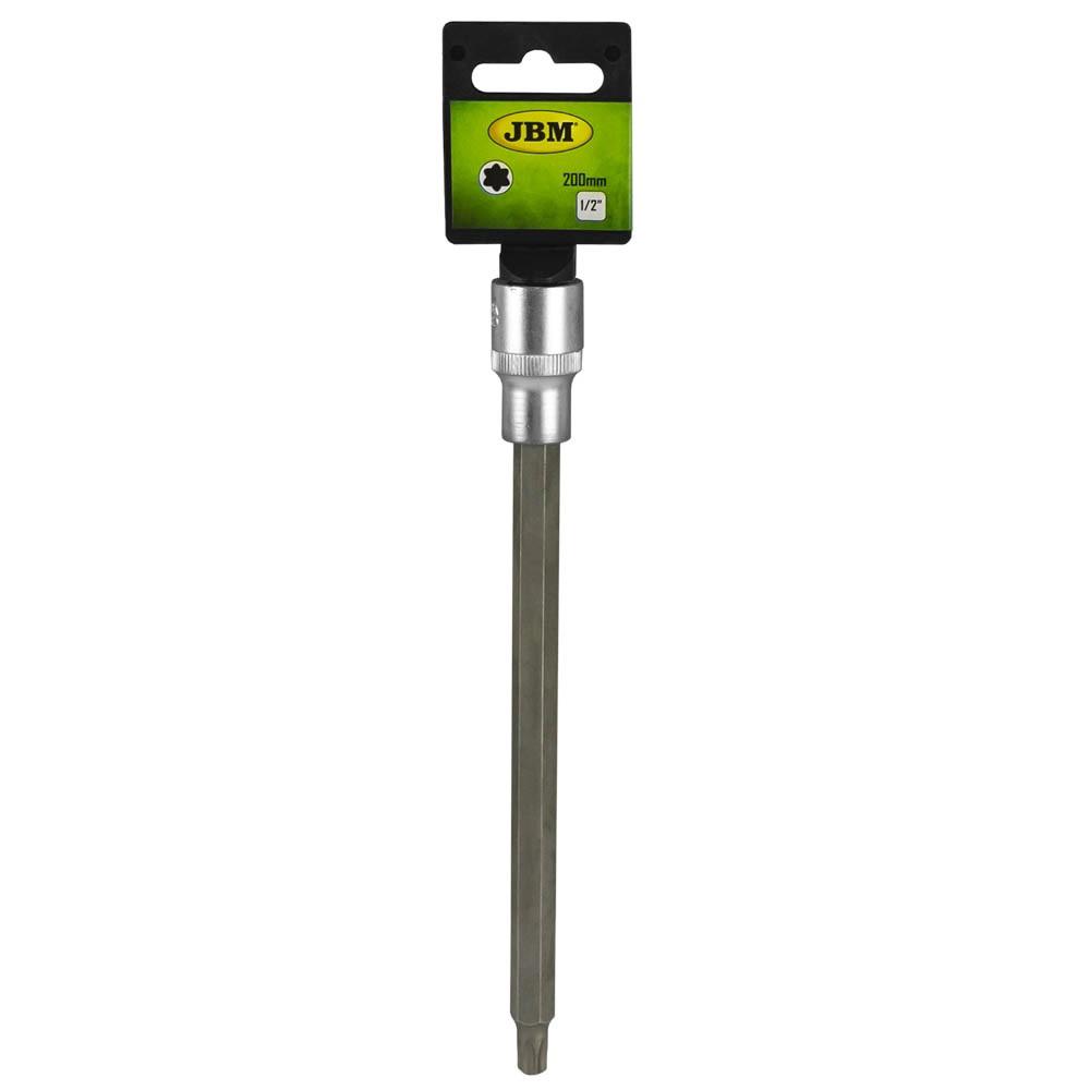 TUBULARA 1/2` CU BIT TORX EXTRALUNG 200 MM T55 Jbm 13583