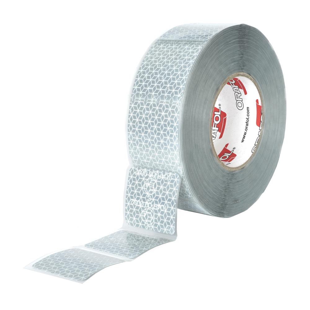 BANDA REFLECTORIZANTA SEGMENTATA REFLEXITE ORAFOL ALB 50MMX50M ECE 104 Mega Drive 104247