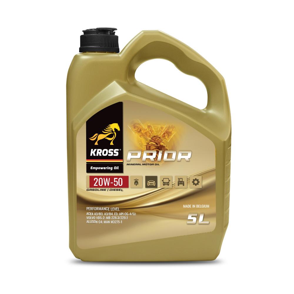Ulei PRIOR 20W50 A3/B4,E3 - 5L Kross SN20051-KS-53662