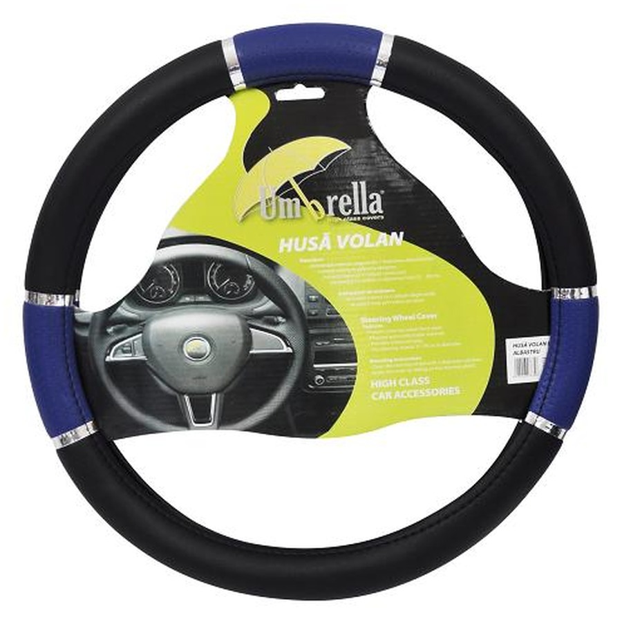 HUSA VOLAN LUX ALBASTRU 37-39 CM