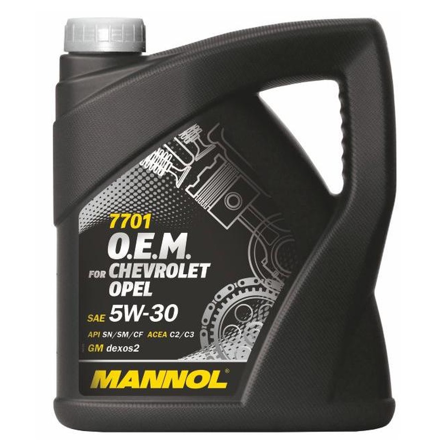MANNOL O.E.M. CHEVROLET OPEL 5W-30- 4L