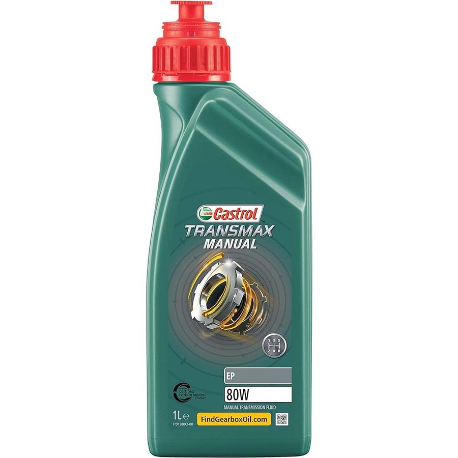 CASTROL TRANSMAX MANUAL EP 80W 1L