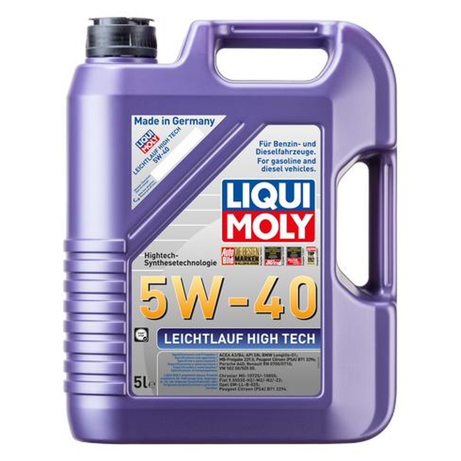 LIQUI MOLY LEICHTLAUF HT 5W-40 A3/B4- 5L