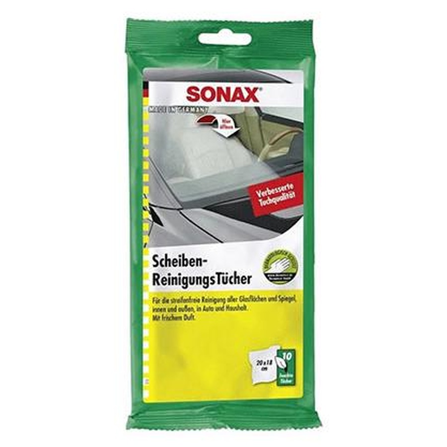 SERVETELE SUPRAFETE STICLA PACHET 10 BUCATI SONAX