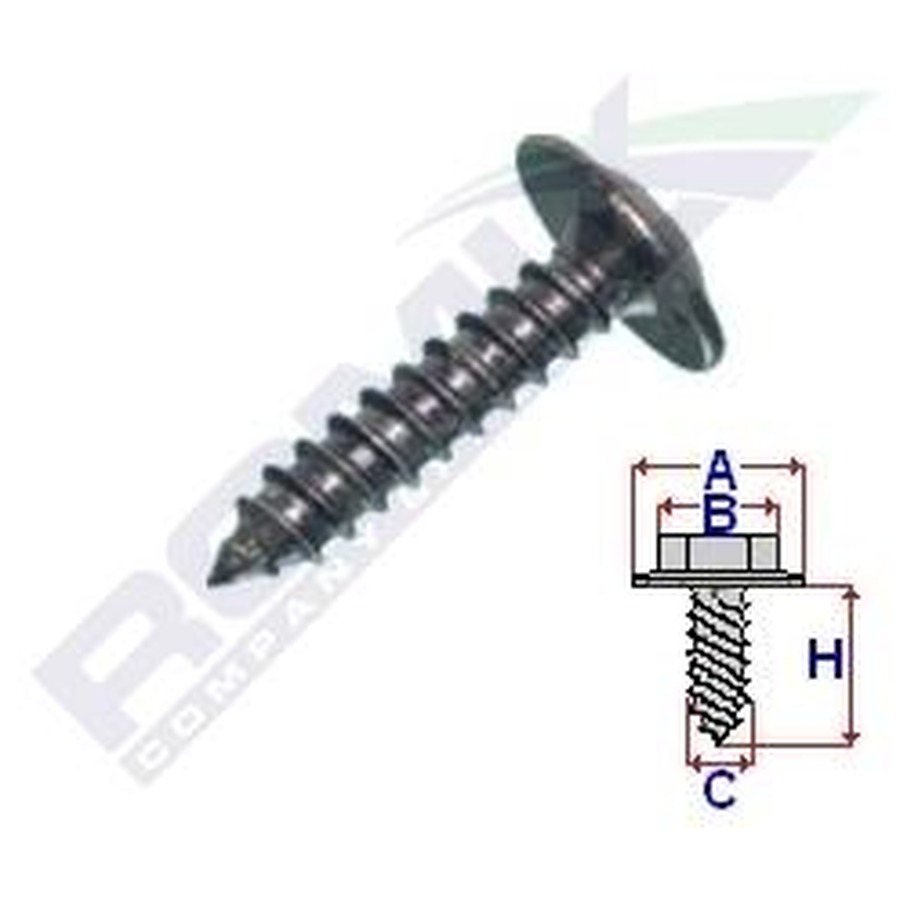 SURUB FIXARE UNIVERSAL 3.3X16.1MM SET 100 BUC