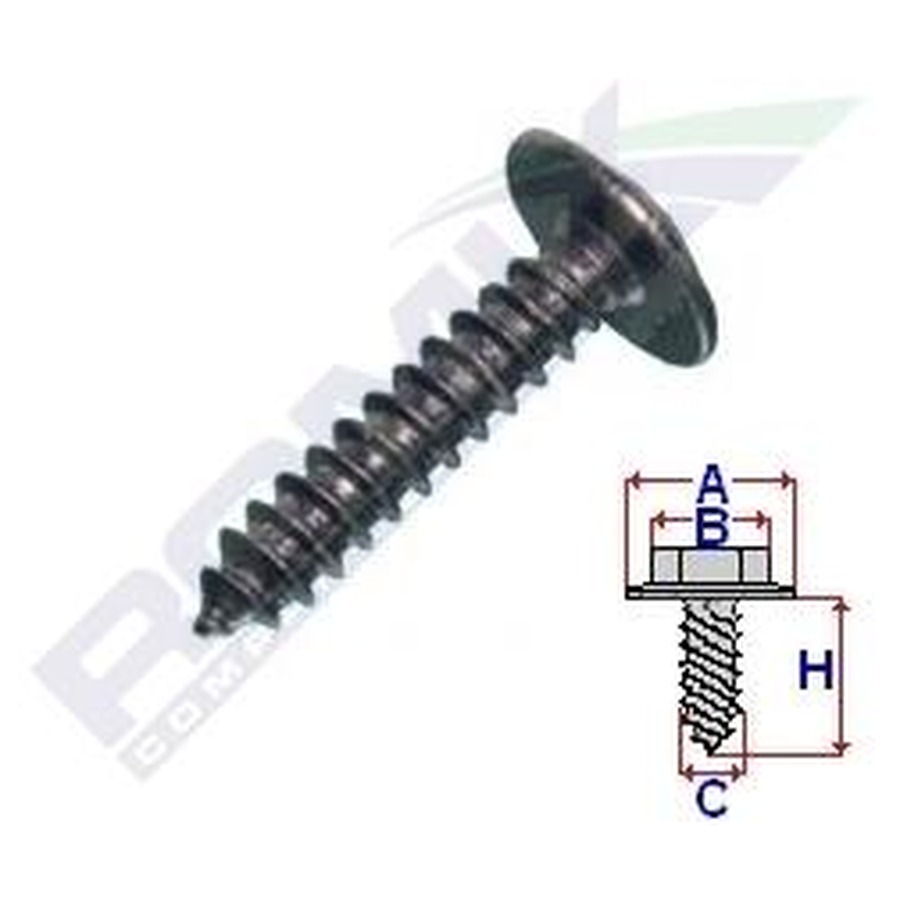 SURUB FIXARE UNIVERSAL 3.8X19.4MM SET 100 BUC